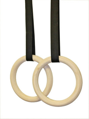 Wooden Gymnastic Rings - Wright Equipment